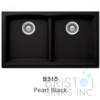 VIRTUO GRANITE DOUBLE UNDERMOUNT LOW DIVIDE BOWL KITCHEN SINK